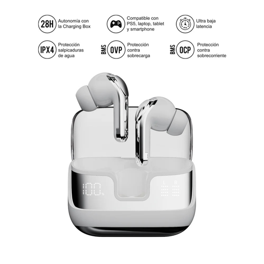 Audífonos Bluetooth J&R JYRBUDS 1 IPX4