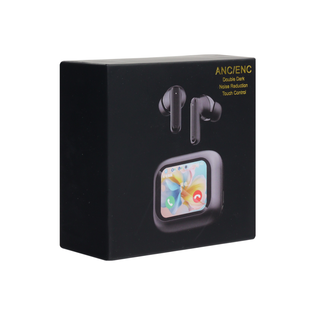 Audífonos Bluetooth TWS V14 Pantalla LCD ANC ENC IPX BT5.4