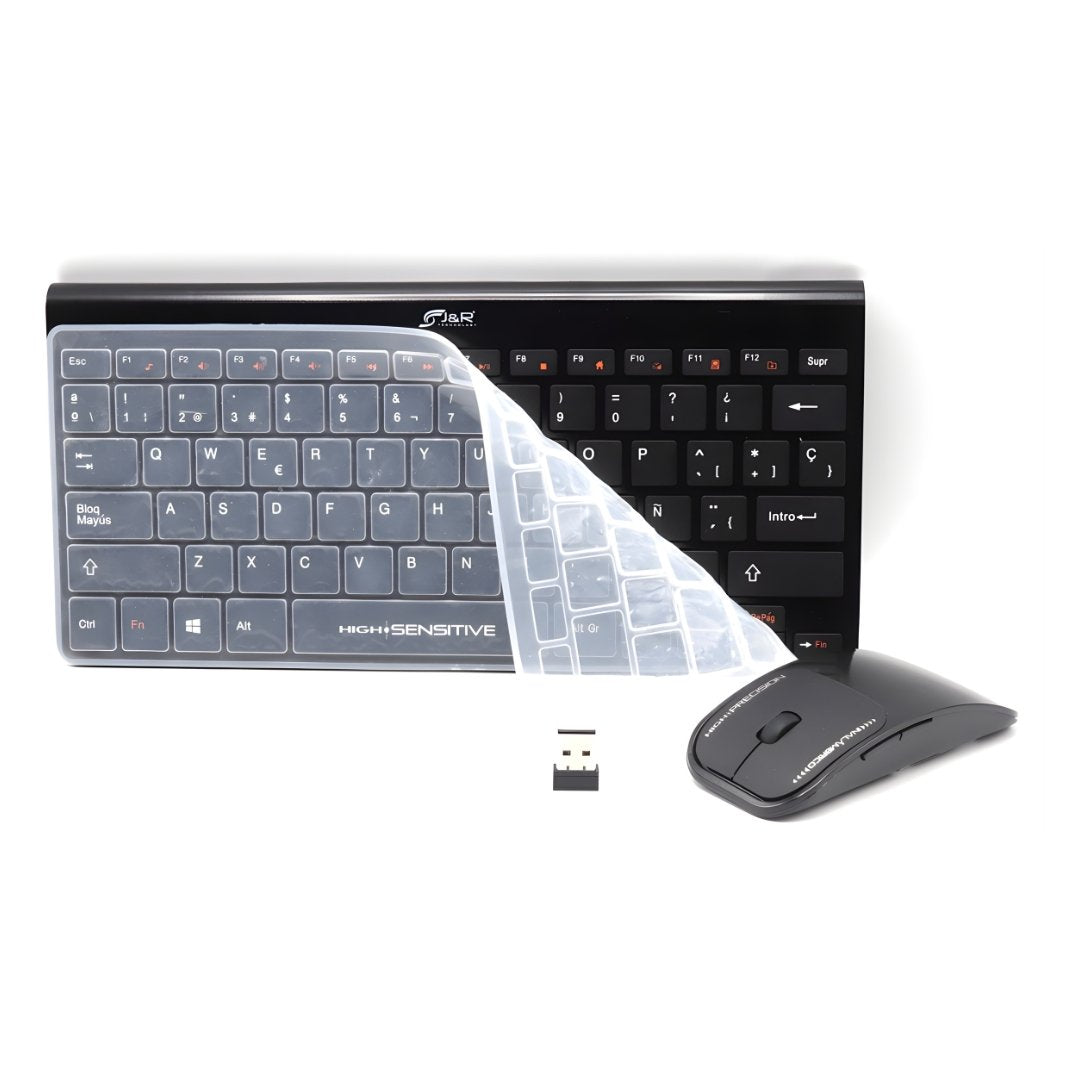 Combo Inalámbrico J&R CTMIJR-010 – Teclado y Mouse Negro