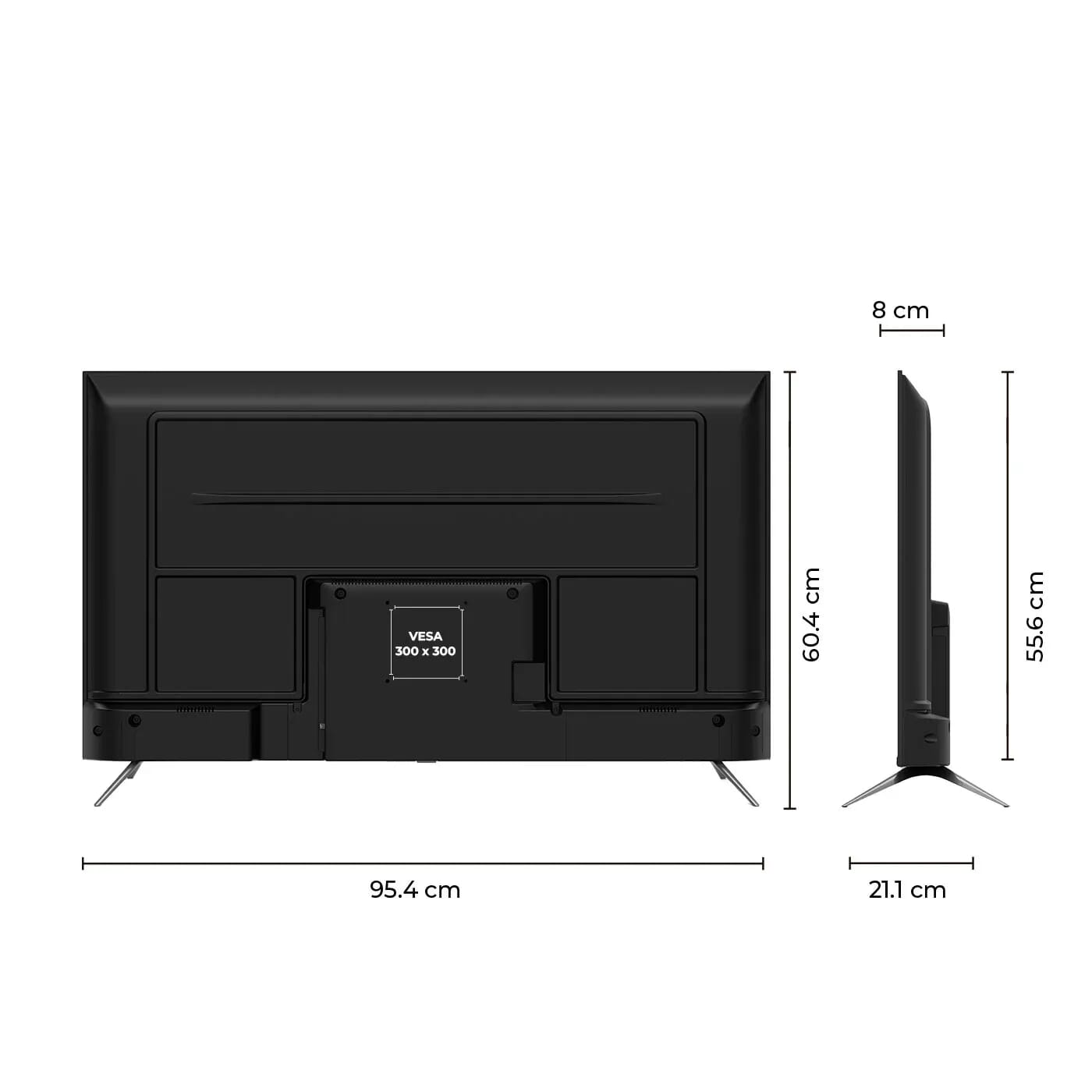 Televisor SmartTV Kalley 43” FHD Google TV 43G200A HDR