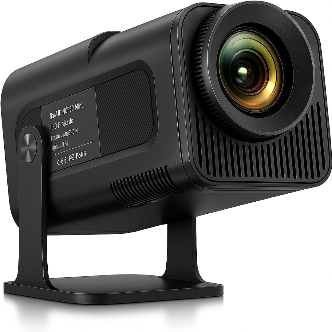 Mini Proyector HY320 1080P 4K 180° y Android 11