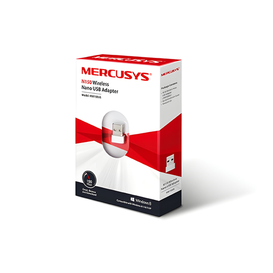 Adaptador USB Nano Mercusys MW150US N150 150Mbps