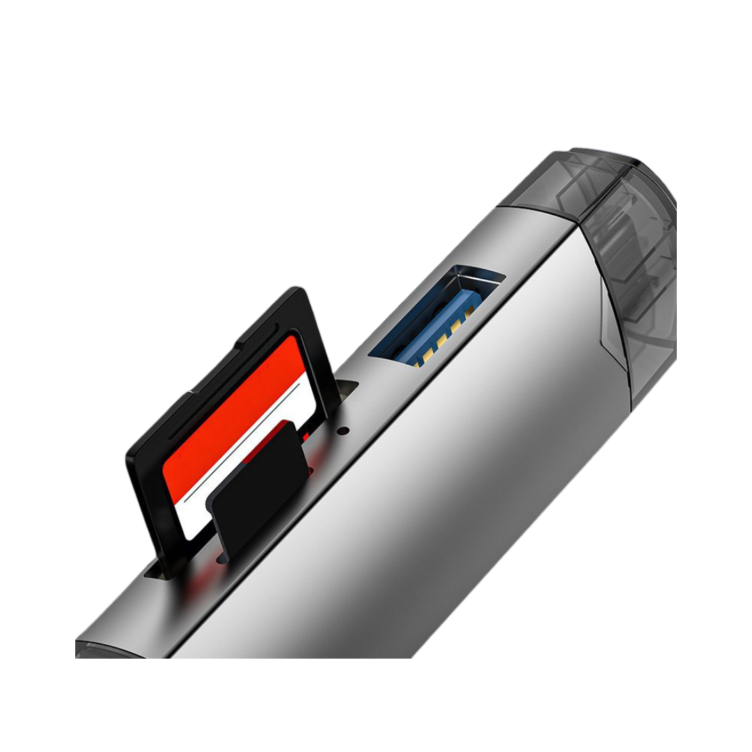 Lector OTG 3 en 1 USB + Micro USB y Type-C