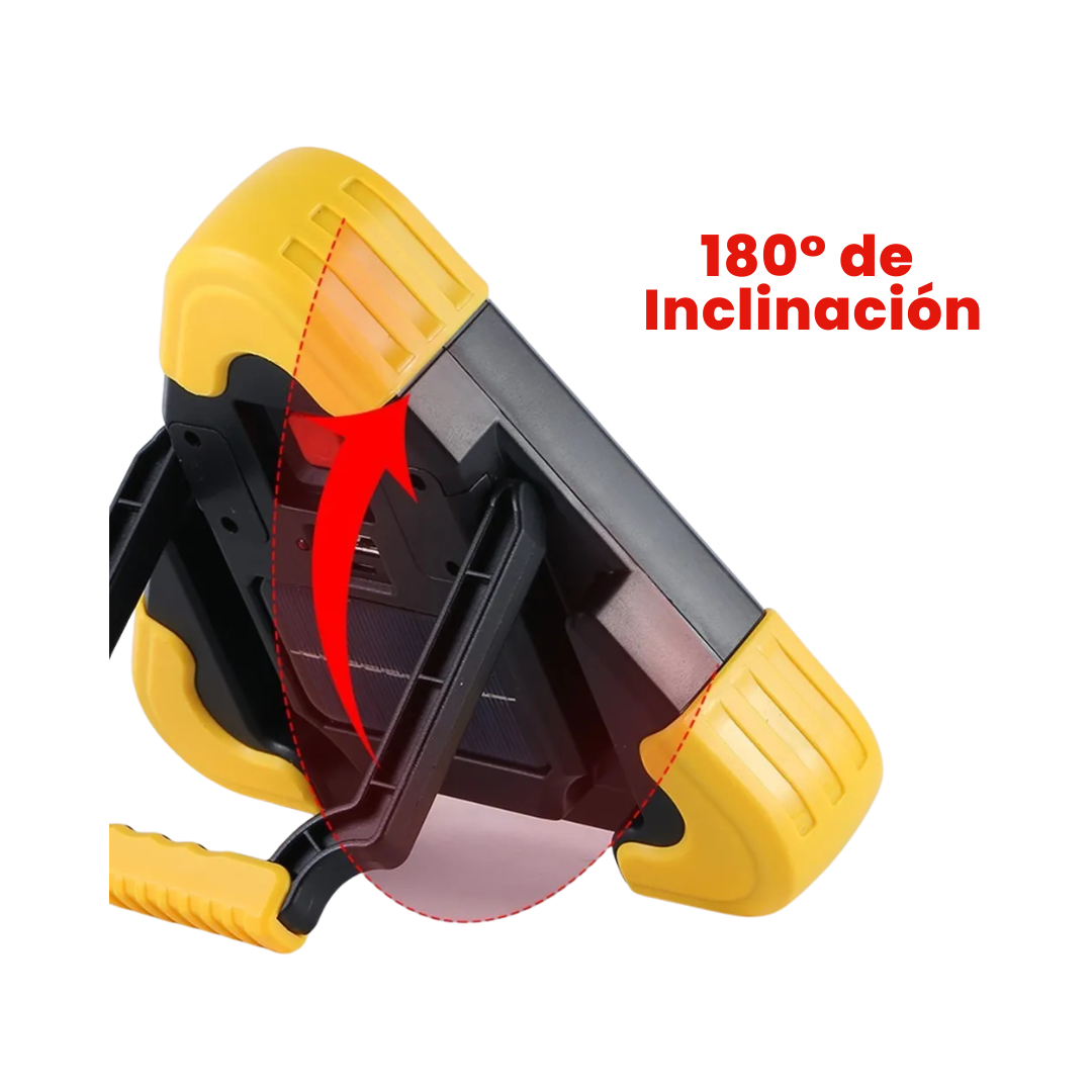 Lámpara LED Triangular de Emergencia Recargable