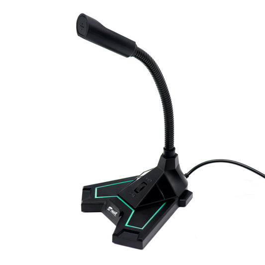 Micrófono Gamer J&R MCJR-003 RGB USB