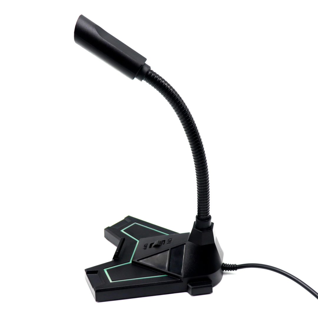 Micrófono Gamer J&R MCJR-003 RGB USB