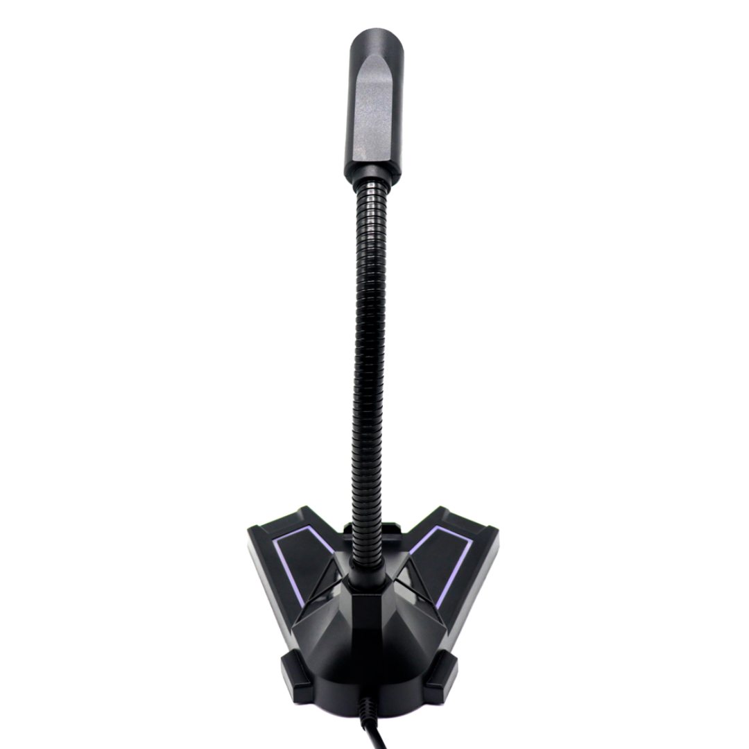 Micrófono Gamer J&R MCJR-003 RGB USB
