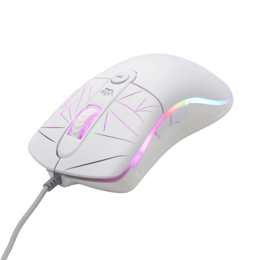 Combo Gamer RGB ZERO J&R Teclado Mouse Diadema con Software y Luces RGB