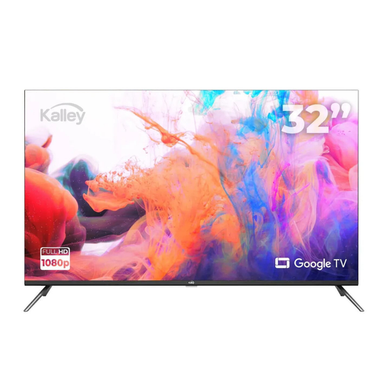 Televisor SmartTV Kalley 32” FHD Google TV K-GTV32FHD