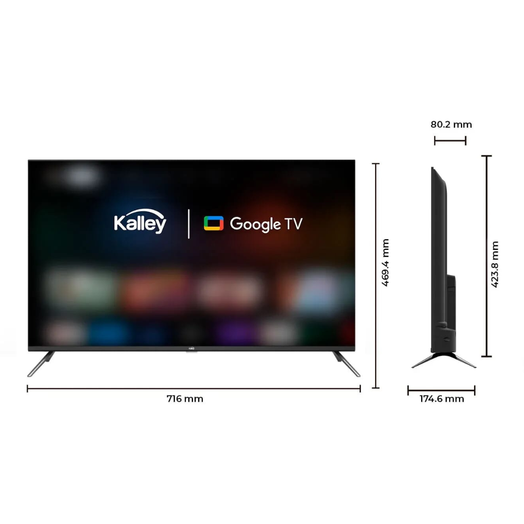 Televisor SmartTV Kalley 32” FHD Google TV K-GTV32FHD