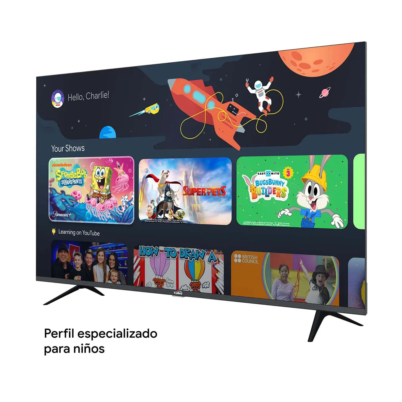 Televisor SmartTV Kalley 43” FHD Google TV 43G200A HDR
