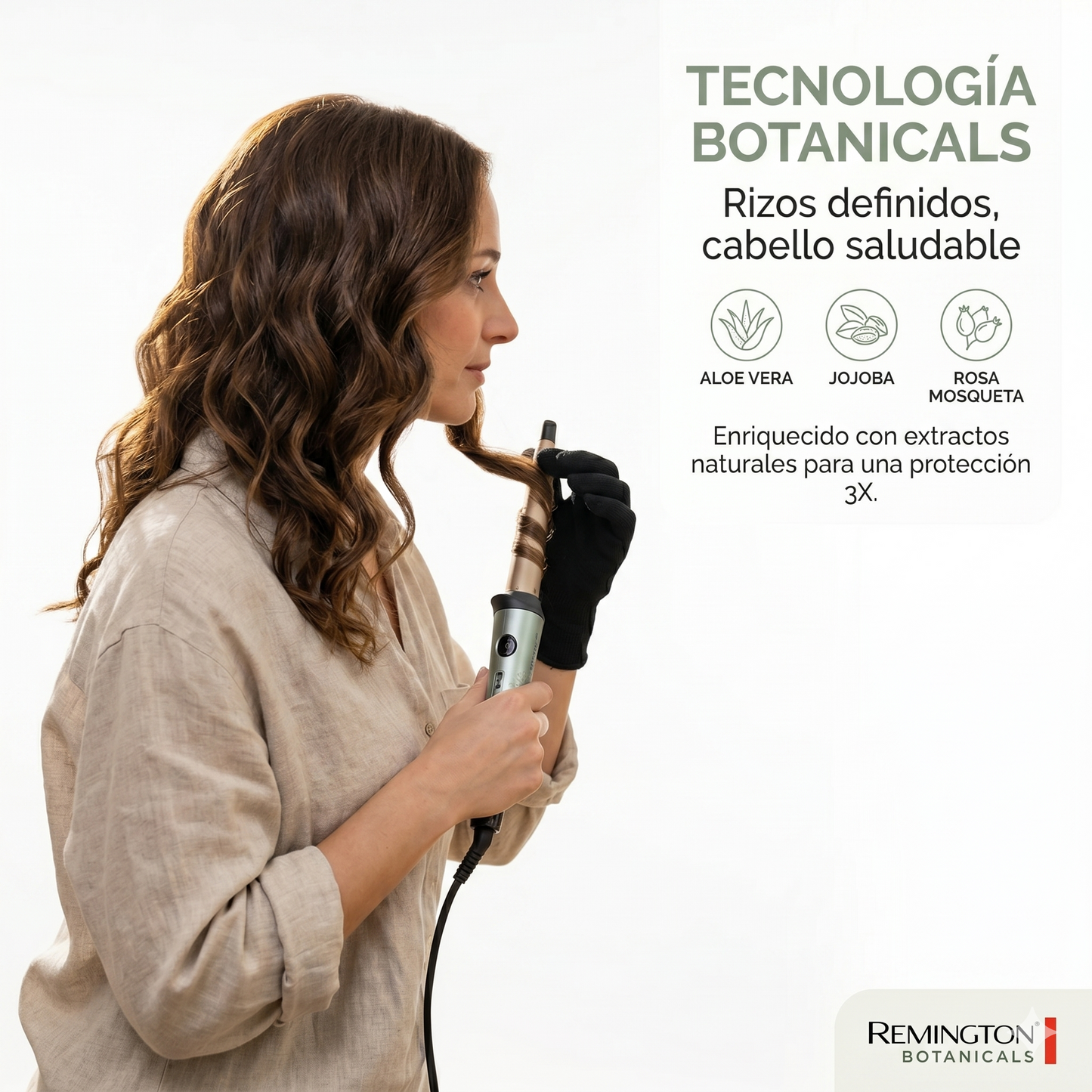 Rizador Remington Botanicals CI24AW Cerámica BotaniCare