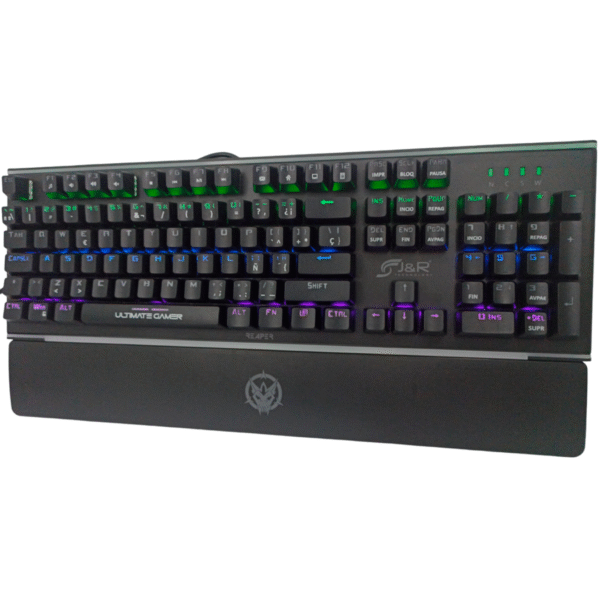 Teclado Gamer Mecánico Switches Brown Rapper Jyr