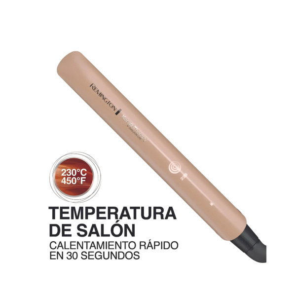 Plancha Alisadora Remington Keratina y Aceite de Argán S8599