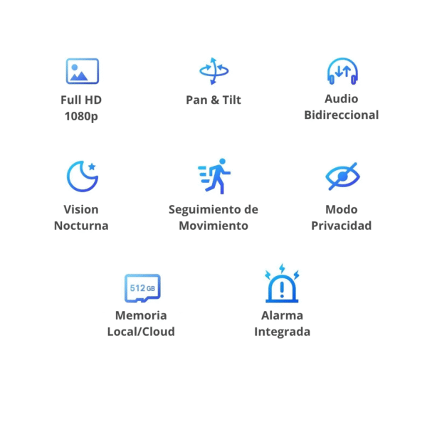 Cámara Wi-Fi de Seguridad TP-Link Tapo C200 Interiores 1080p