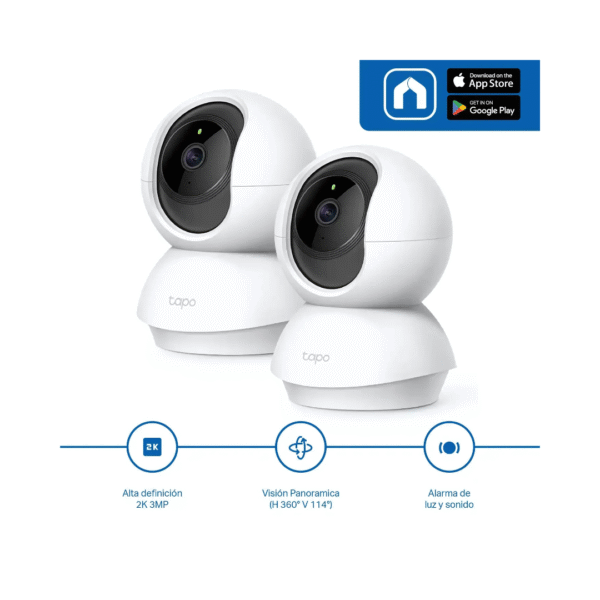 Cámara Wi-Fi de Seguridad TP-Link Tapo C210 Interiores 2K