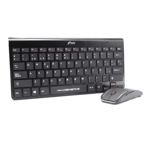 Combo Inalámbrico J&R CTMIJR-010 – Teclado y Mouse Negro