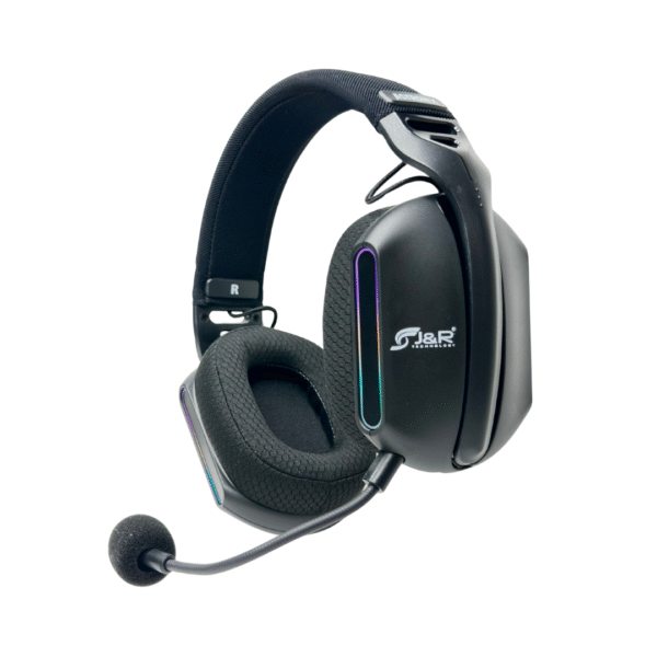 Diadema Inalámbrica J&R 081-MV Bluetooth RGB – MultiPlataforma