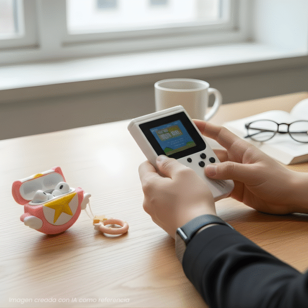 Combo Mini Smartwatch y Audífonos Inalámbricos KR-718