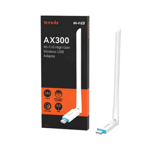 Adaptador WiFi Tenda U2 AX300 2.4GHz USB