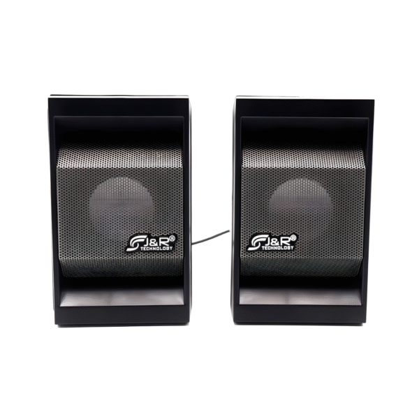 162 Parlantes USB J&R J5218 Premium 6W con Plug 3.5mm