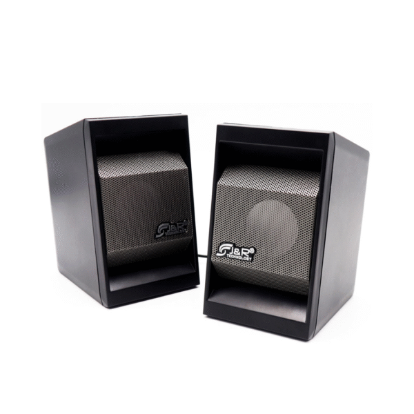 163 Parlantes USB J&R J5218 Premium 6W con Plug 3.5mm