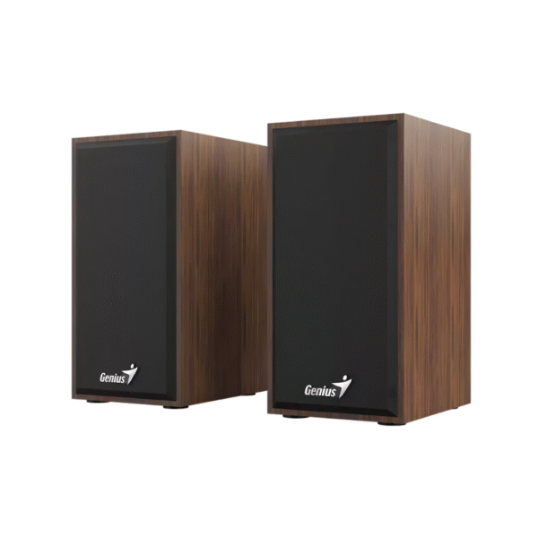 Parlantes Genius SP-HF180 USB 6W Estéreo de Madera