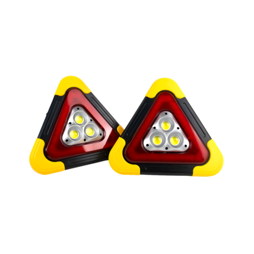 Lámpara LED Triangular de Emergencia Recargable