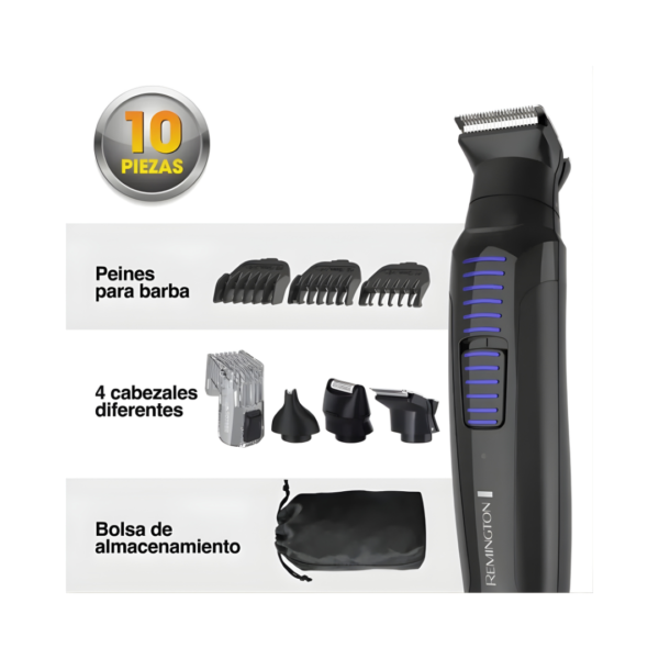 192 Kit de Corte Remington PG6125F 11 en 1 Recargable